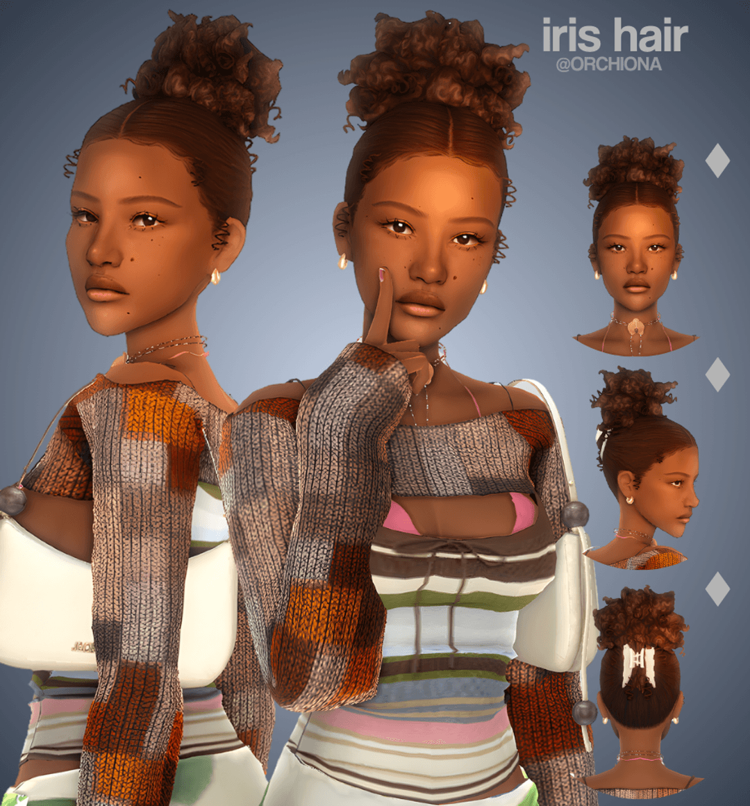 Прическа Iris hair
